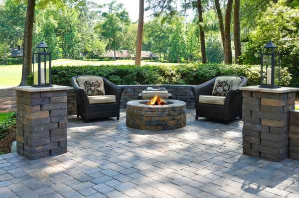 Fire Pit Installation in Rochester