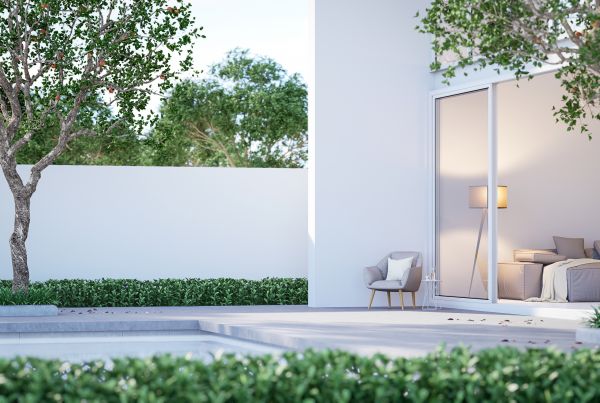 Courtyard Installation in Rochester