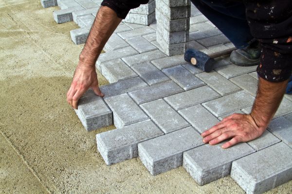 Concrete Paver Installation in Rochester