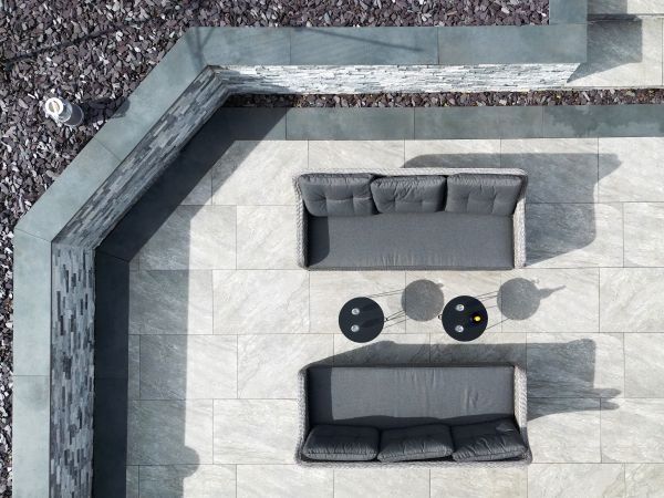 Porcelain Patio Installation in Rochester