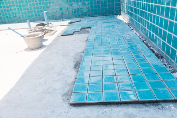 Pool Flooring Installation in Rochester